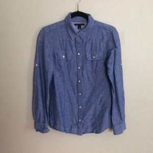 J. Crew Blue button down
